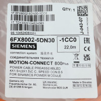 Siemens Leistungsleitung 6FX8002-5DN30-1CC0 OVP