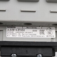 Siemens Haupt-/NOT-AUS-Schalter 3LD2814-0TK53 OVP