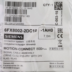 Siemens Signalleitung 6FX8002-2DC10-1AH0 OVP