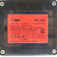 Dräger Transmitter PEX 3000 8318280 OVP