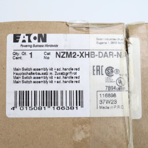 Eaton Hauptschalterbausatz NZM2-XHB-DAR-NA 116898 OVP