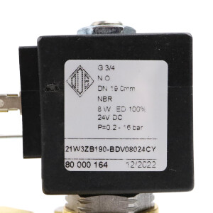 ODE 2/2-Wege-Magnetventil 21W3ZB190-BDV08024CY OVP