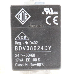 ODE 2/2-Wege-Magnetventil 21W3ZB190-BDV08024CY OVP