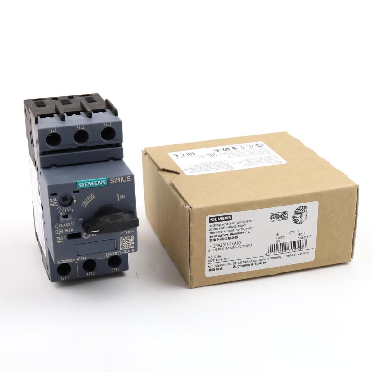 Siemens Leistungsschalter 3RV2011-1KA10 OVP