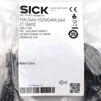 SICK Verbindungsleitung YMUSA4-050VG4MUIA4 2118400 OVP