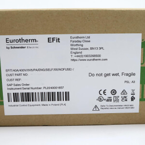 EUROTHERM Thyristorsteller EFIT 40A/400V/0V5/PA/ENG/SELF/XX/NOFUSE/-/ OVP
