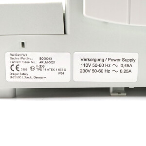Dräger Gaswarnzentrale RailGard-W1 SC00013 OVP