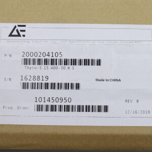 Advanced Energy Thyristor-Schalter THYRO-S 1S 400-30 H 3 REV:B SIE