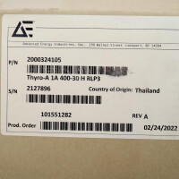 Advanced Energy Thyristor-Leistungssteller THYRO-A 1A 400-30 H RLP3 REV:A OVP