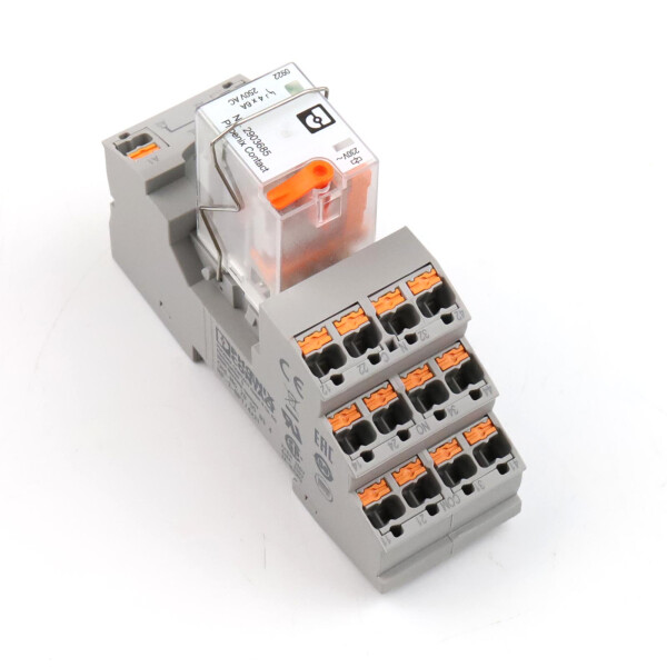 Phoenix Contact Relaissockel RIF-2-BPT/4X21 2900934 + Einzelrelais 2903685 NOV