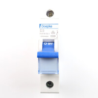 Doepke Leitungsschutzschalter D3 DLS 6i D3-1 230/400V GEB