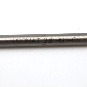 PROMAT Spiralbohrer 4000 860 638 HSSE-Co5 Ø 3,8 DIN 338 TYP VA (9Stk.) OVP
