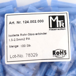 MTR Stossverbinder 124.002.000 (100Stk.) OVP