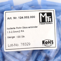 MTR Stossverbinder 124.002.000 (100Stk.) OVP