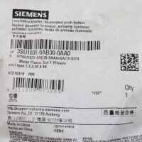 Siemens Leuchtdrucktaster 3SU1031-0AB30-0AA0 OVP