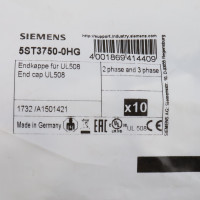 Siemens Endkappe 5ST3750-0HG (50Stk.) OVP