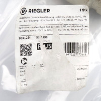 Riegler Kugelhahn 103129 G 1 1/2 OVP