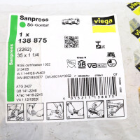 Viega Sanpress-Übergangsverschraubung 2262 138875 OVP