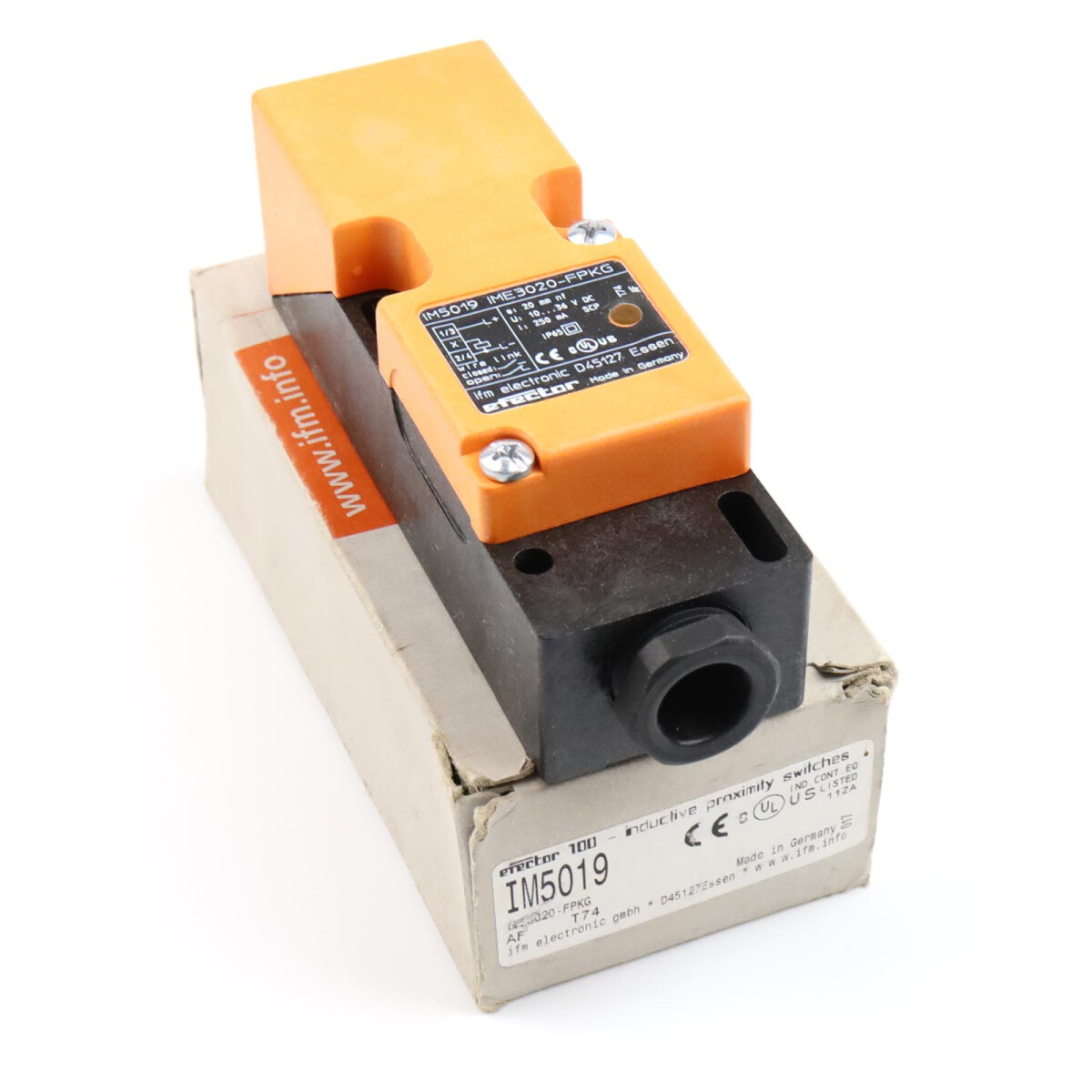 ifm induktiver Sensor IM5019 IME3020-FPKG OVP
