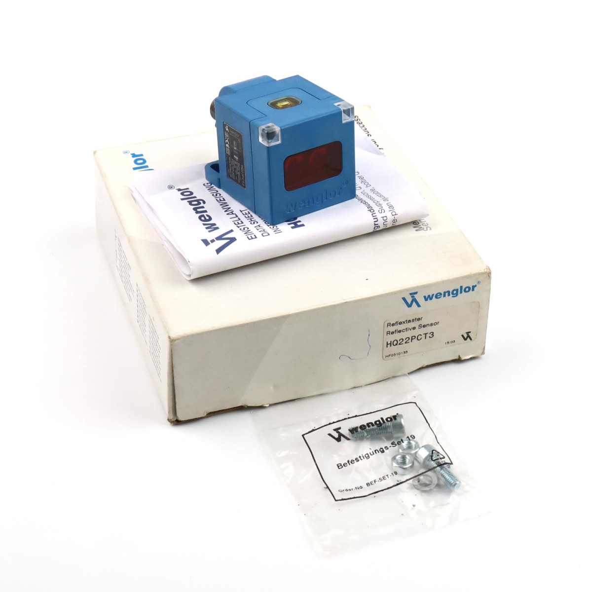 WENGLOR LASER SENSOR XN96VDH2 NEU - OVP