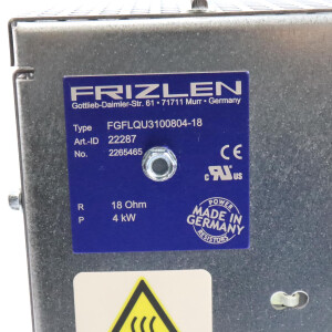 FRIZLEN Stahlgitterwiderstand FGFLQU3100804-18 NOV