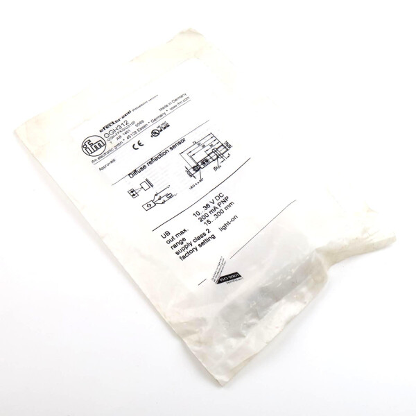 ifm Reflexlichttaster OGH312 OGH-FPKG/US100 OVP