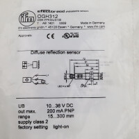 ifm Reflexlichttaster OGH312 OGH-FPKG/US100 OVP