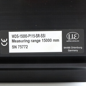 Micro-Epsilon Seilzugsensor WDS-15000-P115-SR-SSI 15m NOV