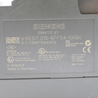 Simatic S7 CPU315F-2DP 6ES7 315-6FF04-0AB0 E-Stand:04 FW:V3.3.2 GEB