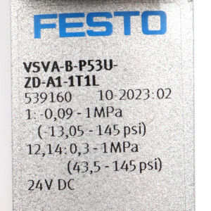 Festo Magnetventil VSVA-B-P53U-ZD-A1-1T1L 539160 NOV