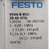 Festo Magnetventil VSVA-B-B52-ZD-A1-1T1L 539156 NOV