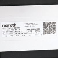 Rexroth Compactmodule CKK-110-NN-1 R040546886 NOV