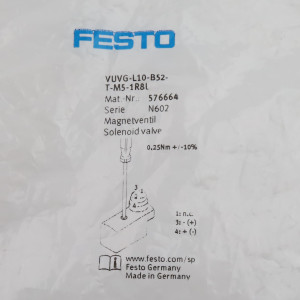 Festo Magnetventil VUVG-L10-B52-T-M5-1R8L 576664 OVP