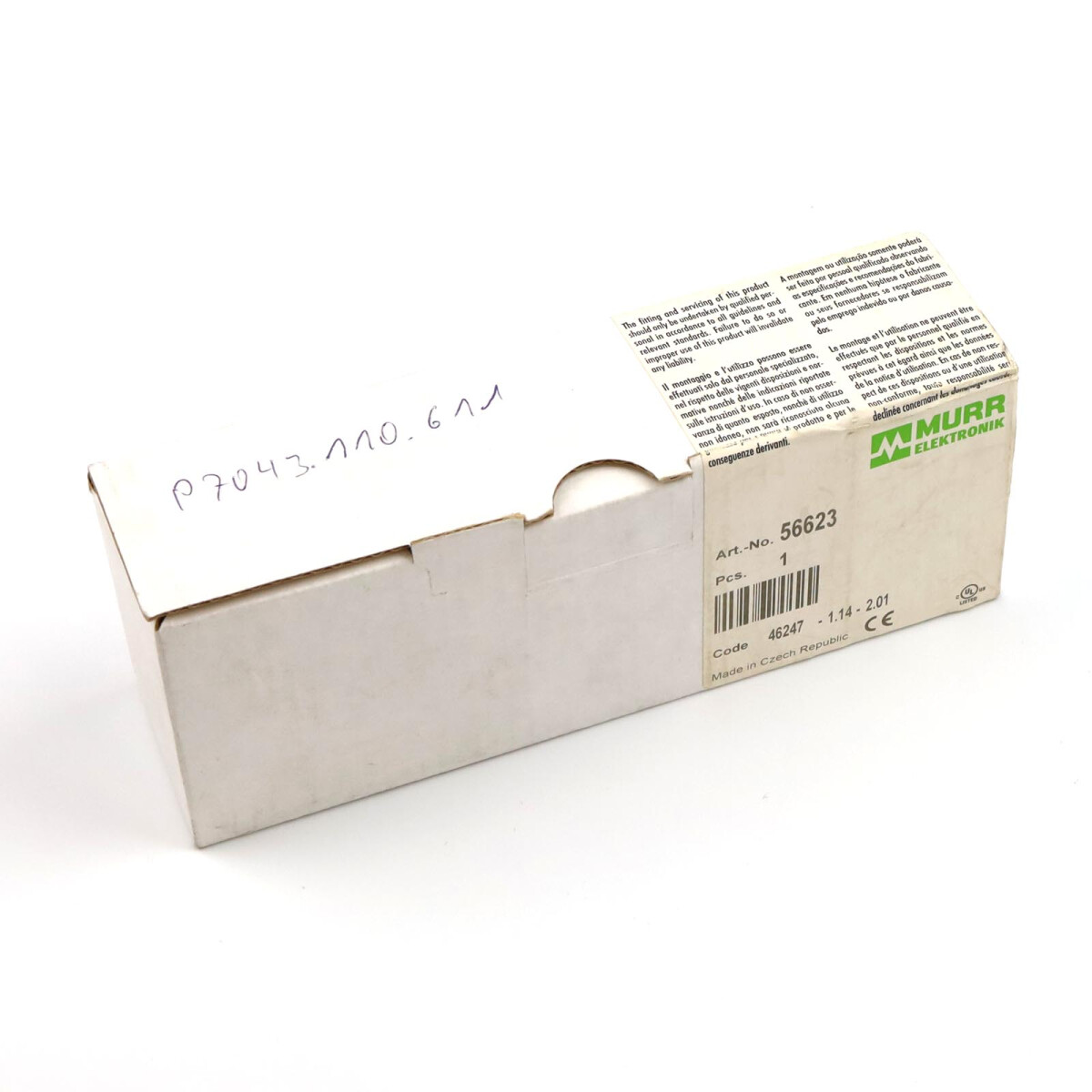 MURR ELEKTRONIK E/A Erweiterungsmodul Cube67 DI8 E 8xM8 5662