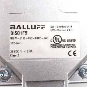 Balluff Multifrequenz-Auswerteeinheit BIS01F5 BIS V-6110-063-C102-SA3 OVP