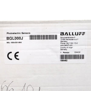 Balluff Gabellichtschranke BGL000J BGL 180A-001-S49 OVP