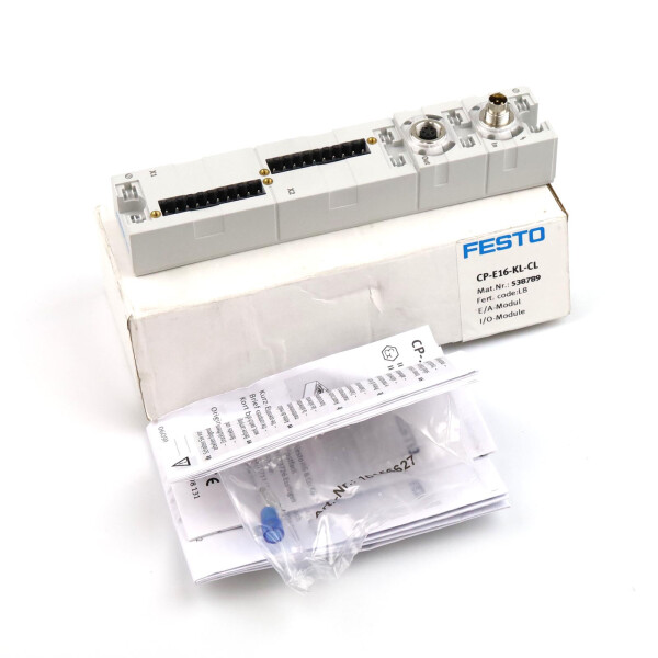 Festo Ein-/Ausgangsmodul CP-E16-KL-CL 538789 OVP