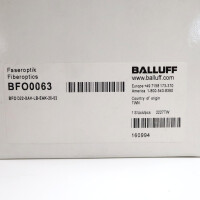 Balluff Lichtleiter BFO0063 BFO D22-XAH-LB-EAK-20-02 OVP