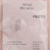 Festo Stecker PS1-SAC31-30POL+LED 197162 OVP