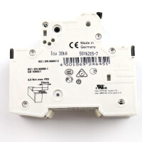 Siemens Leitungsschutzschalter 5SY6215-7 GEB