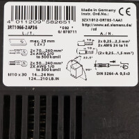 Siemens Leistungsschütz 3RT1066-2AP36 220-240V/50-60Hz GEB