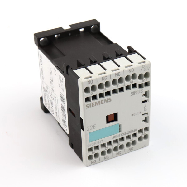 Siemens Hilfsschütz 3RH1122-2KB40 GEB