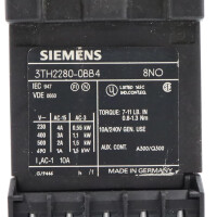 Siemens Hilfsschütz 3TH2280-0BB4 GEB