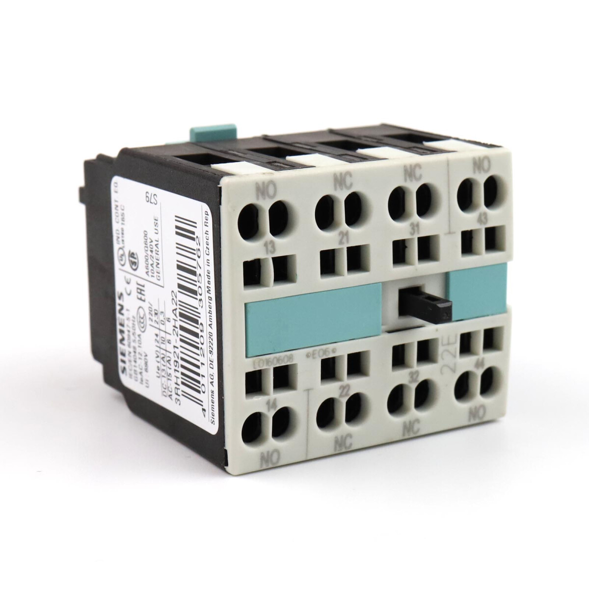 Siemens Hilfschalterblock 3RH1921-2HA22 GEB