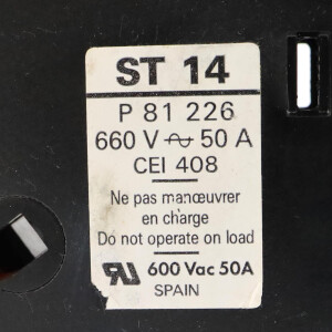 Ferraz-Shawmut Sicherungshalter ST14 P81226 GEB