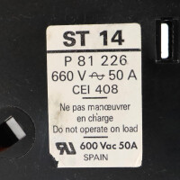 Ferraz-Shawmut Sicherungshalter ST14 P81226 GEB