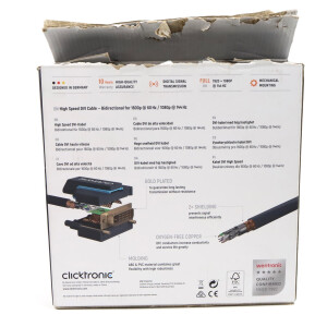 Clicktronic DVI-Kabel 70338 15m OVP