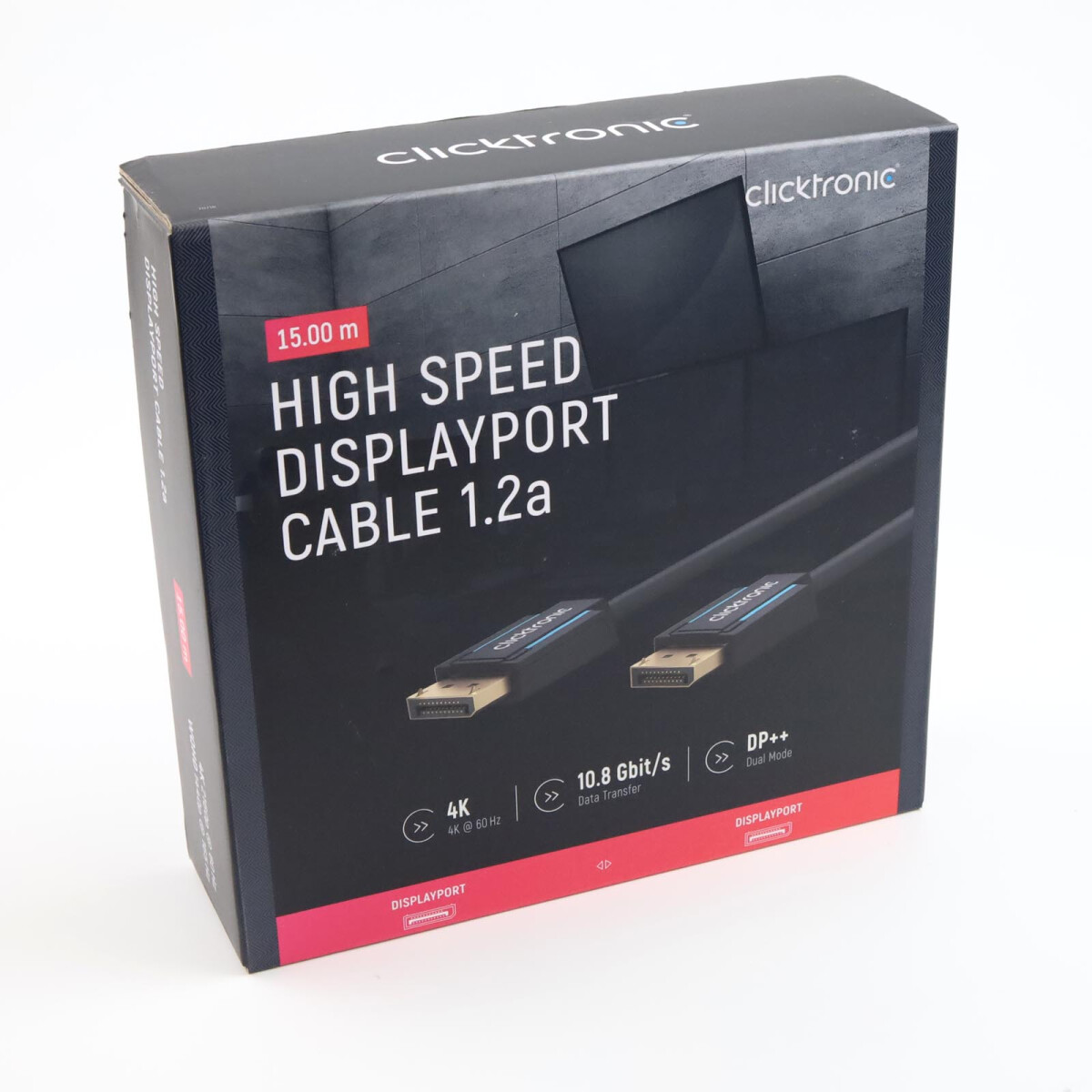 Clicktronic DisplayPort-Kabel 70716 15m OVP