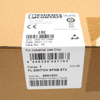 Phoenix Contact Ethernet Switch FL SWITCH SFNB 5TX 2891001 SIE