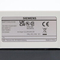Siemens Gehäuse für Befehlsgeräte 3SU1803-0AA00-0AB1 OVP